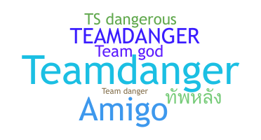 Přezdívka - TeamDanger
