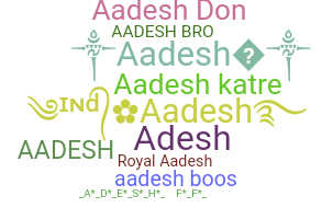 Přezdívka - Aadesh