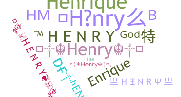 Přezdívka - Henry
