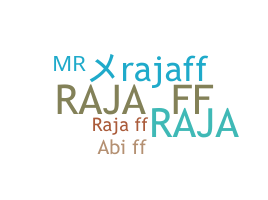 Přezdívka - RajaFf