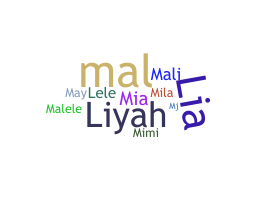 Přezdívka - Maliyah