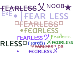 Přezdívka - Fearless