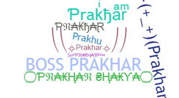 Přezdívka - prakhar