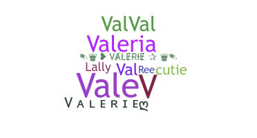 Přezdívka - Valerie