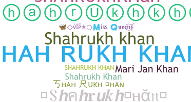 Přezdívka - ShahrukhKhan