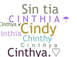 Přezdívka - Cinthya