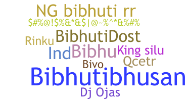 Přezdívka - Bibhuti