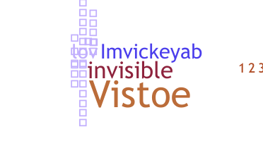 Přezdívka - invisibles