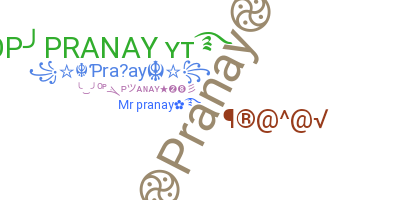 Přezdívka - Pranay