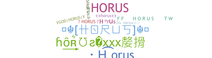 Přezdívka - Horus