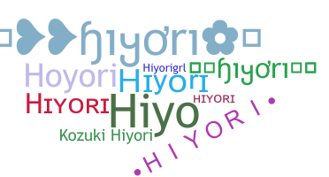 Přezdívka - Hiyori