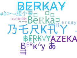 Přezdívka - Berkay