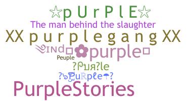 Přezdívka - Purple