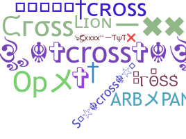 Přezdívka - Cross