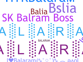 Přezdívka - Balaram