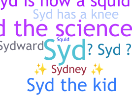 Přezdívka - Sydney