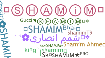 Přezdívka - Shamim