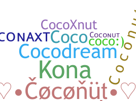 Přezdívka - coconut