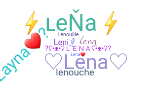 Přezdívka - Lena
