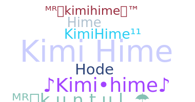 Přezdívka - Kimihime