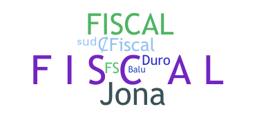 Přezdívka - Fiscal