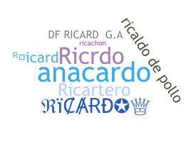 Přezdívka - Ricard
