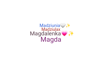 Přezdívka - Magdalena