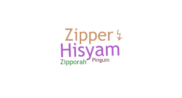 Přezdívka - Zipper