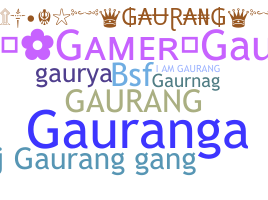 Přezdívka - Gaurang