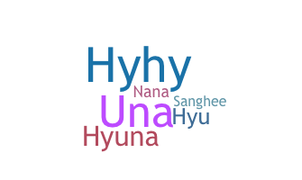 Přezdívka - Hyuna