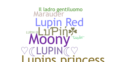 Přezdívka - Lupin