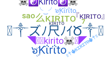 Přezdívka - Kirito
