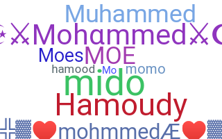 Přezdívka - Mohammed