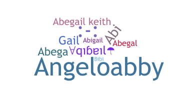 Přezdívka - Abegail