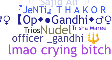 Přezdívka - Gandhi