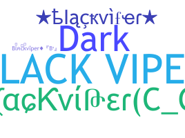 Přezdívka - blackviper