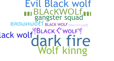 Přezdívka - Blackwolf