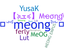 Přezdívka - Meong