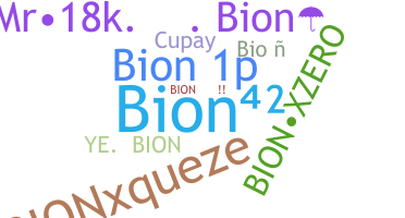 Přezdívka - Bion