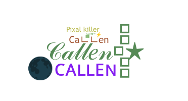 Přezdívka - Callen