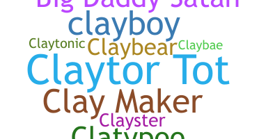 Přezdívka - Clayton