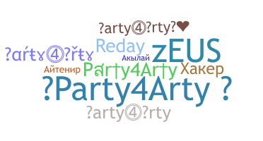 Přezdívka - Party4Arty