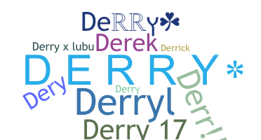 Přezdívka - Derry