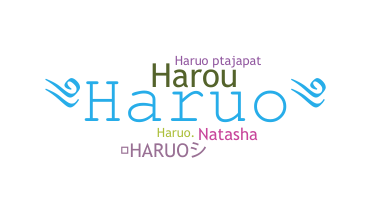 Přezdívka - Haruo