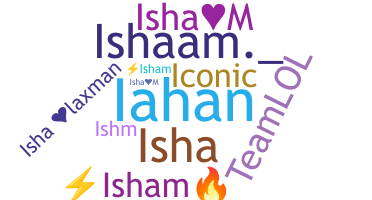 Přezdívka - Isham