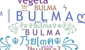 Přezdívka - Bulma