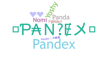 Přezdívka - pandex