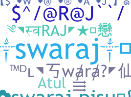Přezdívka - Swaraj
