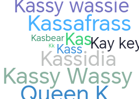 Přezdívka - Kassidy
