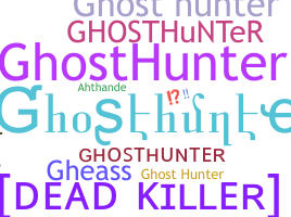 Přezdívka - ghosthunter